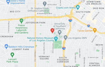 Blueberry Air location map: 3585 S Vermont Ave Los Angeles, CA 90007, Los Angeles, California