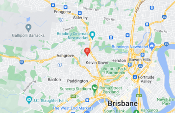Colours To Suit You location map: 4 Emma Street, Red Hill, Queensland
