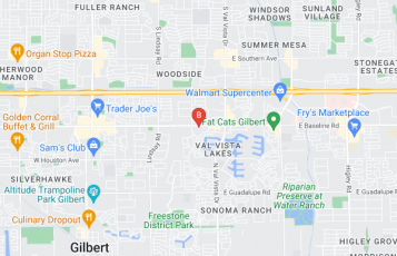 Sold by Troy Dowdell location map: 3303 E. BASELINE RD, Gilbert, AZ