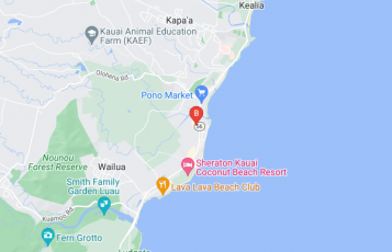 Simple Online Business Development location map: 4-1101 Kuhio Hwy, Kapaa, HI