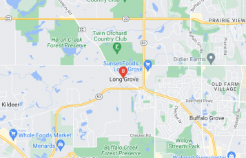 Fidelity Wes location map: 201 Robert Parker Coffin Road, Long Grove, Illinois