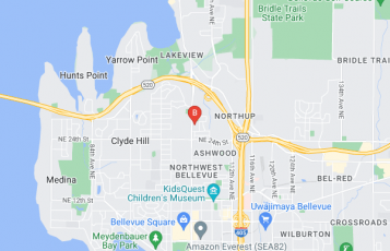 Sound Care Agency location map: 2620 Bellevue Way NE, Bellevue, WA 98004, United States, Bellevue, Washington